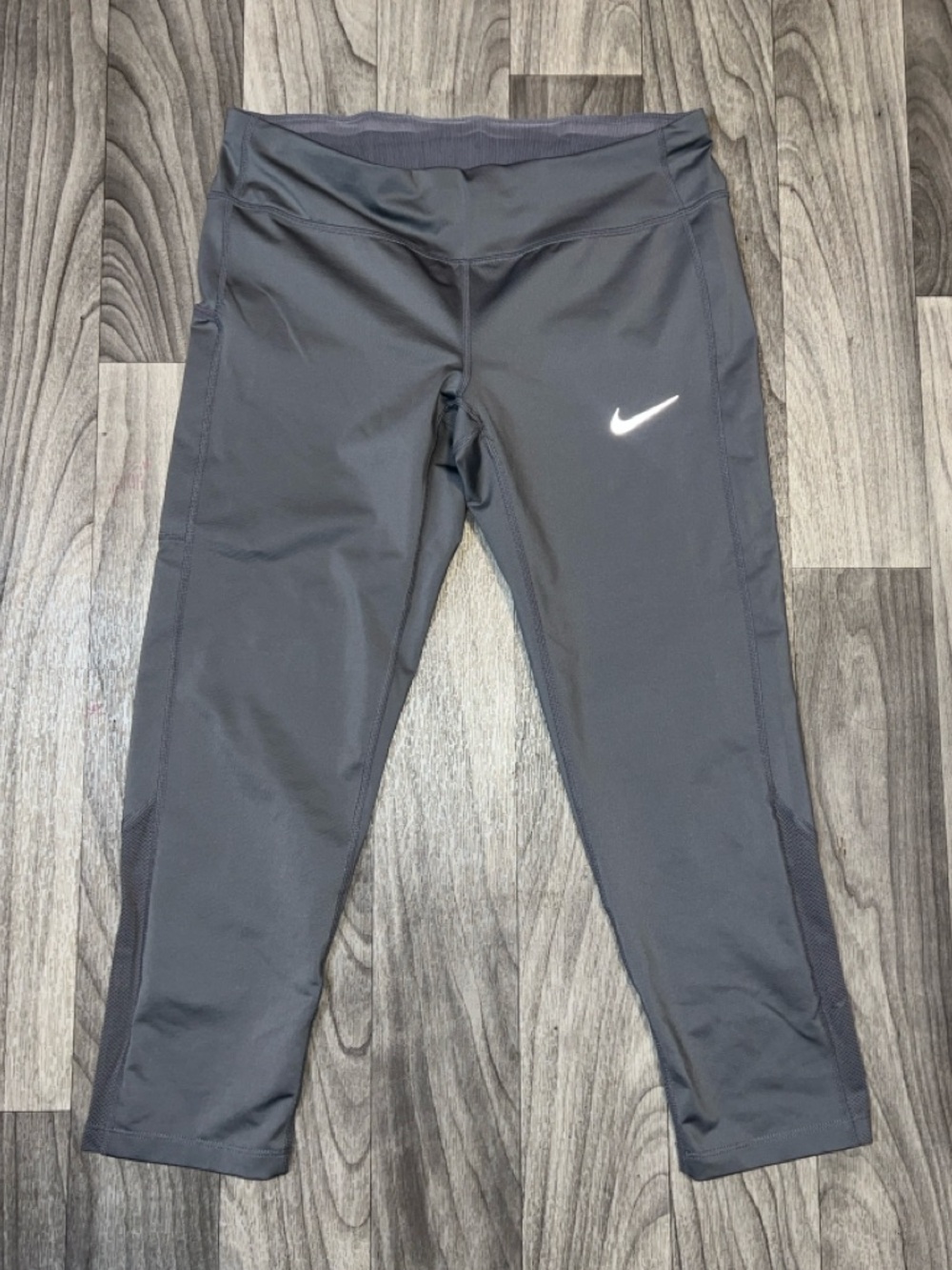 Nike grey Dri-Fit capri leggings
